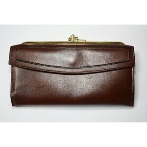 Vintage ROLFS Woman's Wallet Brown Leather